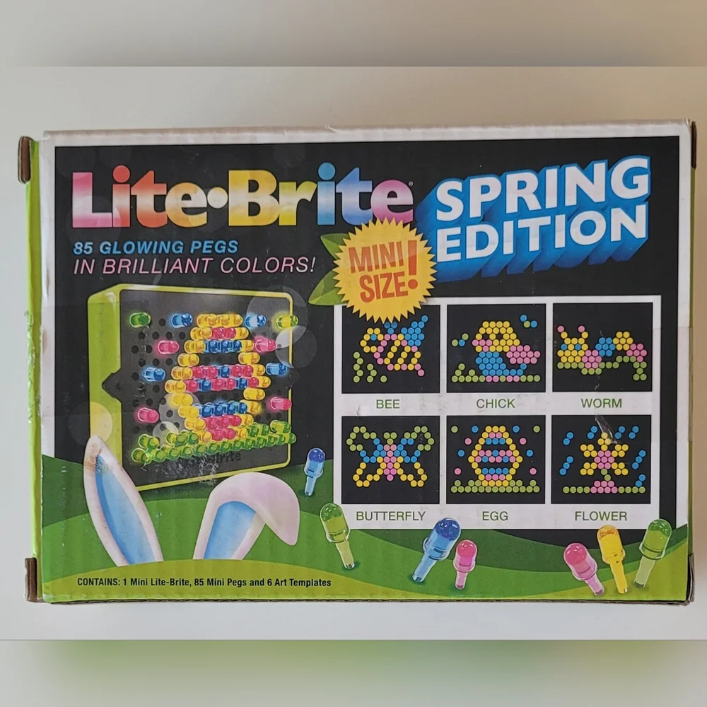 Mini Lite Brite Spring Edition New - Picture 2 of 4